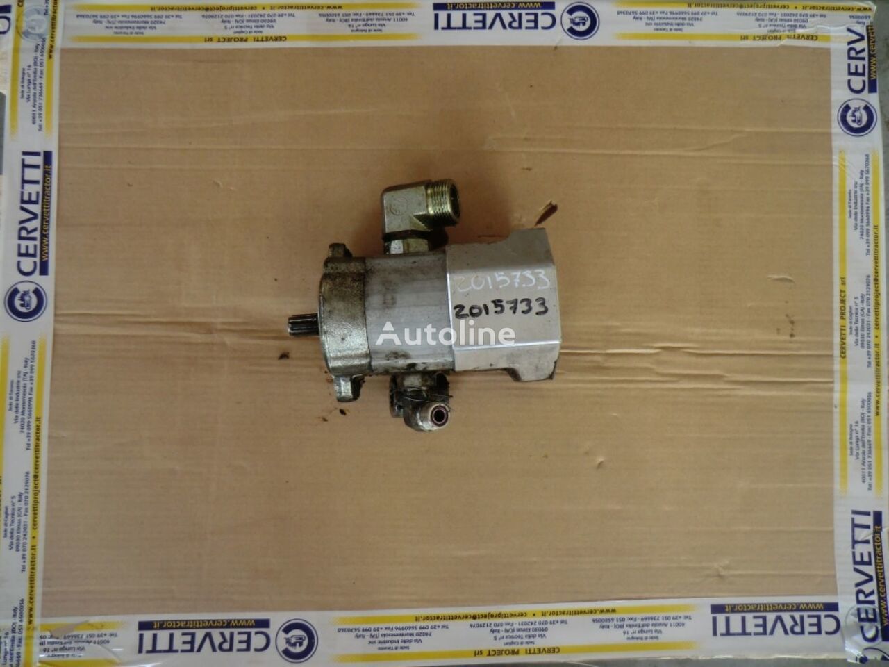 Bomba hidráulica para Dúmper articulado GP AWR00399 (2015733 2485605) gear pump: foto 2