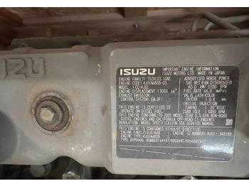 Motor para Maquinaria de construcción Isuzu CC-4JG1 ENGINE: foto 4
