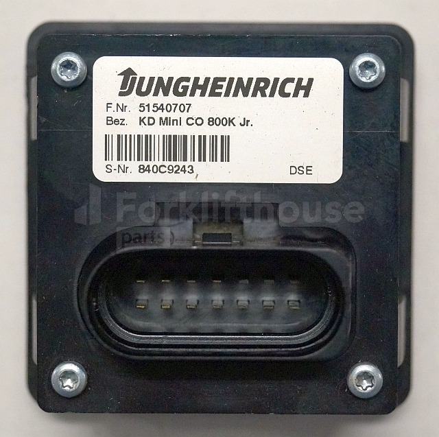 Salpicadero para Equipo de manutención Jungheinrich 51540707 Display KD mini Co 800K Jr. sn. 840C9243: foto 2