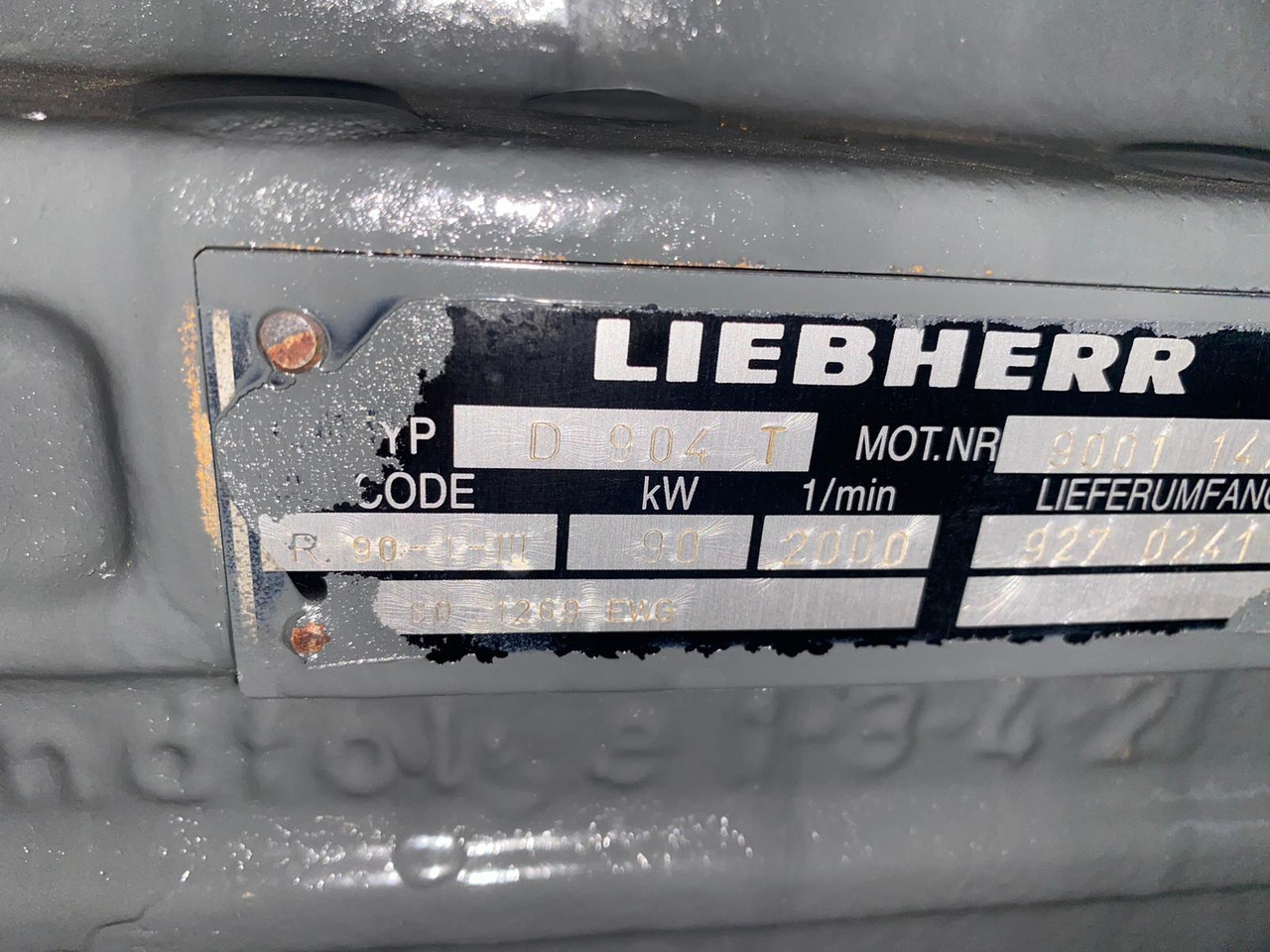 Motor para Maquinaria de construcción Liebherr D904T n ü: foto 6