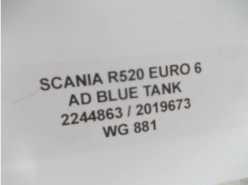 Depósito de combustible para Camión Scania R520 2244863/2019673 AD BLUE TANK EURO 6: foto 5