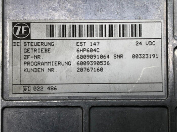 Unidad de control Volvo B12B (01.97-12.11): foto 5