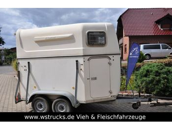 Remolque transporte de ganado Blomert 1 Pferd mit Frontausstieg: foto 1