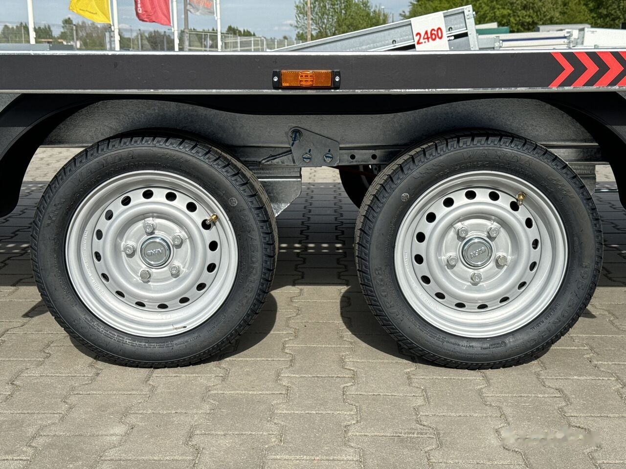 Remolque portavehículos nuevo Lorries PLI35-5521 laweta 550x210 cm 2-osiowa 3500kg DMC uchylna: foto 18