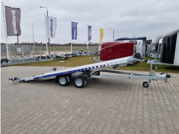 Remolque portavehículos nuevo Lorries PLI-27 4521 car platform trailer 450x210 cm laweta: foto 2