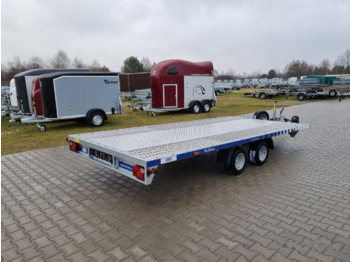 Remolque portavehículos nuevo Lorries PL-27 4521 car trailer 2.7t GVW tilting platform 441 x 200 cm: foto 4