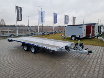 Remolque portavehículos nuevo Lorries PL-27 4521 car trailer 2.7t GVW tilting platform 441 x 200 cm: foto 2