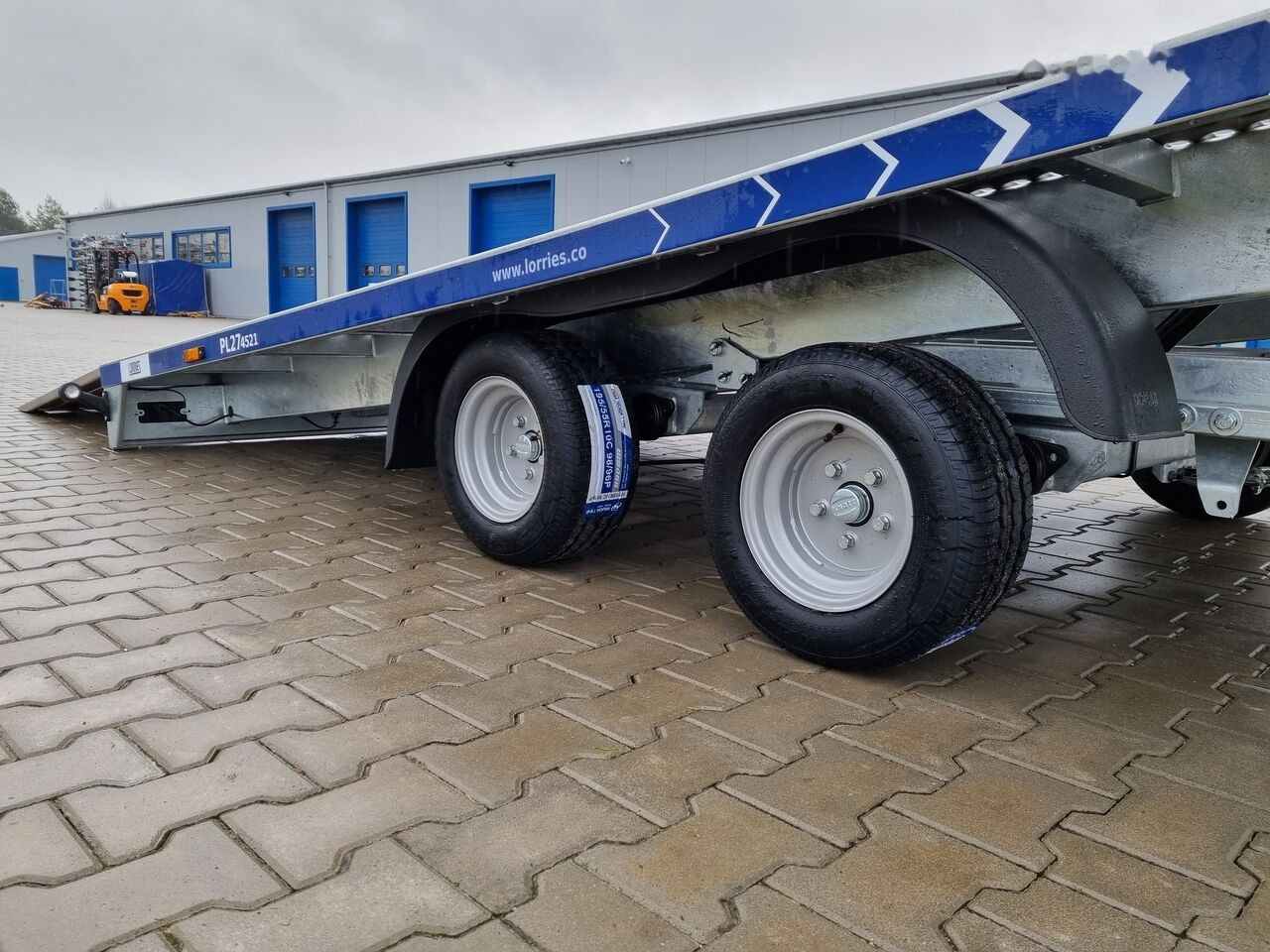 Remolque portavehículos nuevo Lorries PL-27 4521 car trailer 2.7t GVW tilting platform 441 x 200 cm: foto 22