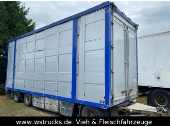 Remolque transporte de ganado Menke-Janzen Menke 3 Stock Ausahrbares Dach Vollalu Typ 2: foto 2