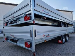 Remolque de coche nuevo Pongratz riesiger Pritschenanhänger für Profis PHL 6030/24 T-AL 3500kg günstig und verfügbar: foto 13
