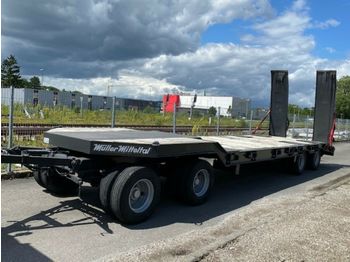 Remolque góndola rebajadas Müller-Mitteltal Müller-Mitteltal T40 Tieflader Hydraulikrampe