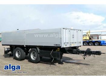 Remolque plataforma/ caja abierta Krone ZZP 18 EL2 BS, Tandem, Scheibe, BPW-Achsen