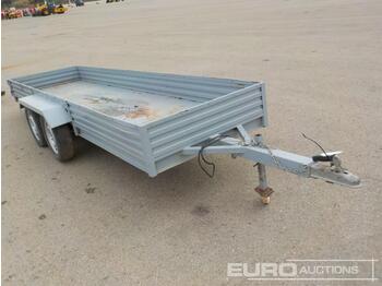 Remolque plataforma/ caja abierta Twin Axle Trailer / Remolque