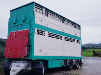  2008 Pezzaioli Three decker Livestock Trailer - Remolque transporte de ganado