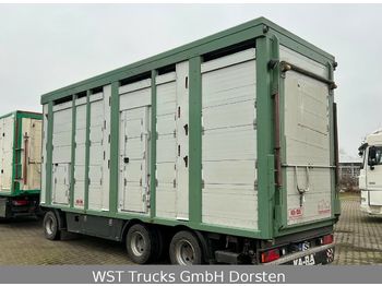 KABA 3 Stock  Hubdach  Vollalu 7,80 m  - Remolque transporte de ganado