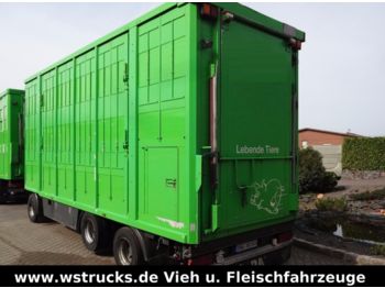 KABA 3 Stock Lüfter   Vollalu  - Remolque transporte de ganado