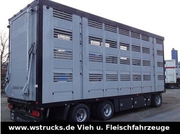 Menke 4 Stock Vollausstattung 7,70m  - Remolque transporte de ganado