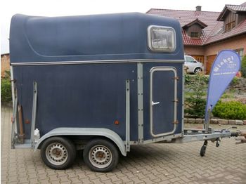 Remolque transporte de ganado Reuter Vollpoly 2 Pferde