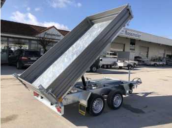 Remolque volquete HUMBAUR HTK 3500.31 Stahl Dreiseitenkipper