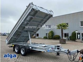 Remolque volquete Humbaur HTK 105024, mit Rampen, verzinkt, Tieflader