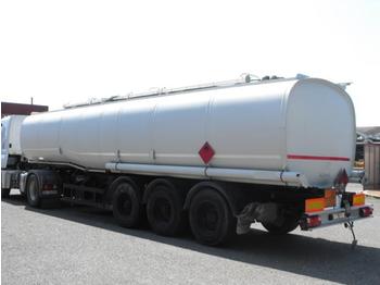 Semirremolque cisterna para transporte de combustible ACERBI FUEL/BENZIN HIDRAULIC PUMP+2LTR.COUNTER/METER+REEL HOSE 5xKAMER 40.600L PUMP+METERS ABS+ADR: foto 1