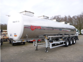 Semirremolque cisterna para transporte de substancias químicas BSLT Chemical tank inox 33 m3 / 1 comp: foto 1
