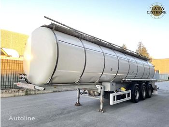 Semirremolque cisterna para transporte de alimentos Bata SOSMA-MENCI 36.000LT, POMPA, RISCALDAMENTO: foto 1