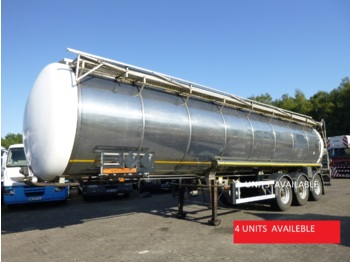 Semirremolque cisterna para transporte de substancias químicas Burg Chemical tank inox 37.5 m3 / 1 comp: foto 1
