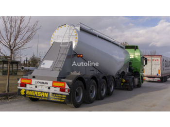 Semirremolque cisterna para transporte de cemento nuevo EMIRSAN 4 Axle Cement Tanker Trailer: foto 1