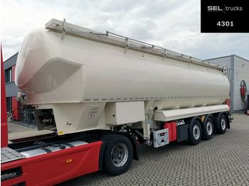 Semirremolque cisterna para transporte de silos Feldbinder EUT 52.3 / 52.000 l / Lenkachse / Liftachse: foto 1