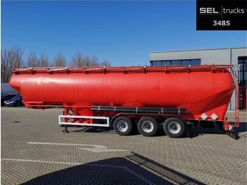 Semirremolque cisterna para transporte de silos Feldbinder EUT 57.3 / 57 m3 / 4 Kammern / Futtermittel: foto 1