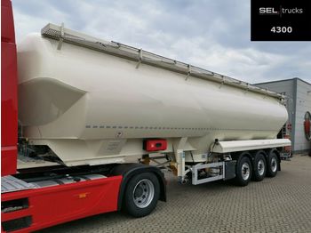 Semirremolque cisterna para transporte de silos Feldbinder EUT 58.3 /58m3/ 5 Kammern /Alu-Felgen /Liftachse: foto 1