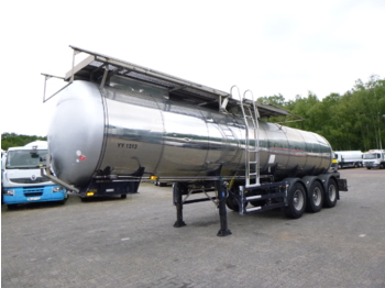 Semirremolque cisterna para transporte de alimentos Feldbinder Food tank inox 23.5 m3 / 1 comp + pump: foto 1