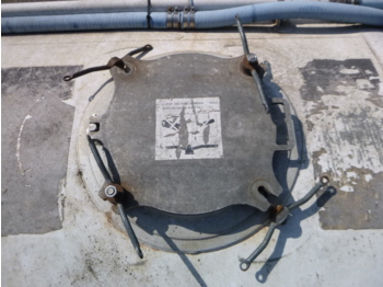 Semirremolque cisterna para transporte de harina Feldbinder Powder tank alu 63 m3 / 1 comp (tipping): foto 5