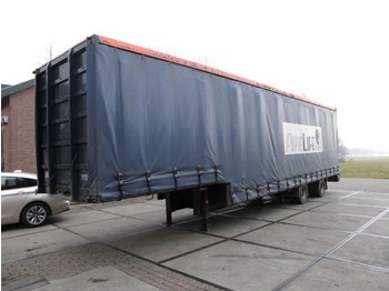 Semirremolque góndola rebajadas para transporte de equipos pesados Flandria OP 2/32T bladgeveerd: foto 1
