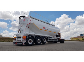 Semirremolque cisterna para transporte de cemento nuevo GT Aluminum silo semi trailers [ Copy ]: foto 1