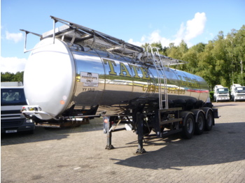 Semirremolque cisterna para transporte de alimentos General Trailers / Fruehauf Food tank inox 23.5 m3 / 1 comp + pump: foto 1