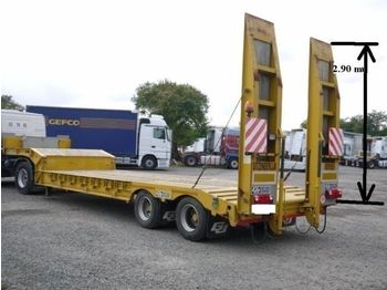 Semirremolque góndola rebajadas para transporte de equipos pesados Gheysen&Verpoort *Tieflader* Deutsche Brief *: foto 1