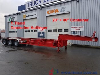 Semirremolque portacontenedore/ Intercambiable GoFa 3 Achs Container Chassis 20"+40" BPW Achsen: foto 1