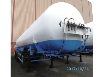 Semirremolque cisterna para transporte de gas KLAESER GAS, Cryogenic, Oxygen, Argon, Nitrogen: foto 1