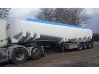 Semirremolque cisterna para transporte de combustible Kässbohrer 40000 L ADR Tanktrailer Fuel Petrol Diesel, 7,5 mm Alu: foto 1
