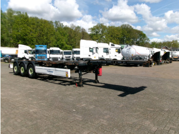 Krone 3-axle container trailer 20-30-40-45 ft DA08LNA - Semirremolque portacontenedore/ Intercambiable: foto 2