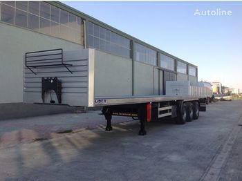 Semirremolque plataforma/ Caja abierta nuevo LIDER 2023 Model NEW trailer Manufacturer Company READY: foto 5