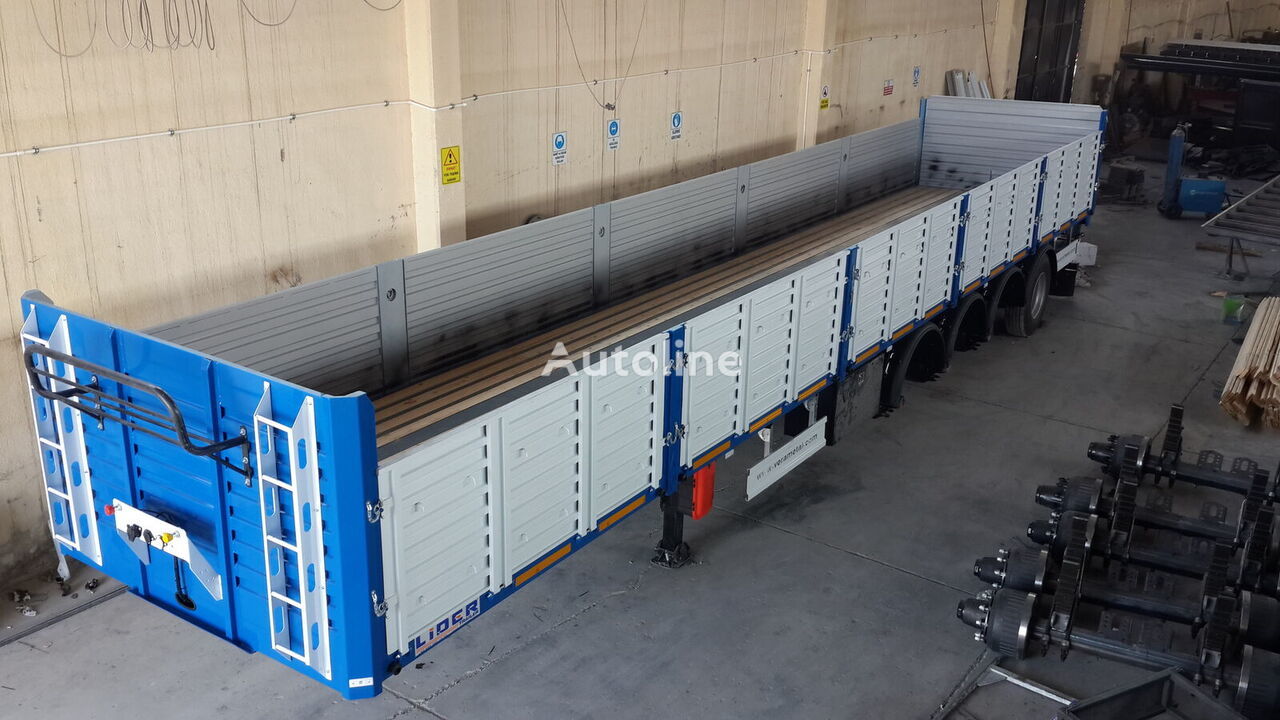 Semirremolque plataforma/ Caja abierta nuevo LIDER 2023 Model NEW trailer Manufacturer Company READY: foto 12