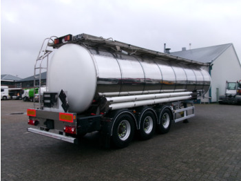 Semirremolque cisterna para transporte de substancias químicas L.A.G. Chemical tank inox L4BH 30 m3 / 1 comp + pump: foto 4