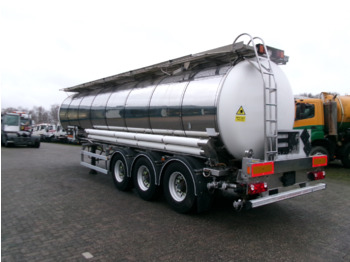 Semirremolque cisterna para transporte de substancias químicas L.A.G. Chemical tank inox L4BH 30 m3 / 1 comp + pump: foto 3