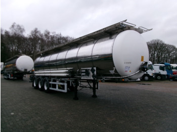 Semirremolque cisterna para transporte de substancias químicas L.A.G. Chemical tank inox L4BH 30 m3 / 1 comp + pump: foto 2