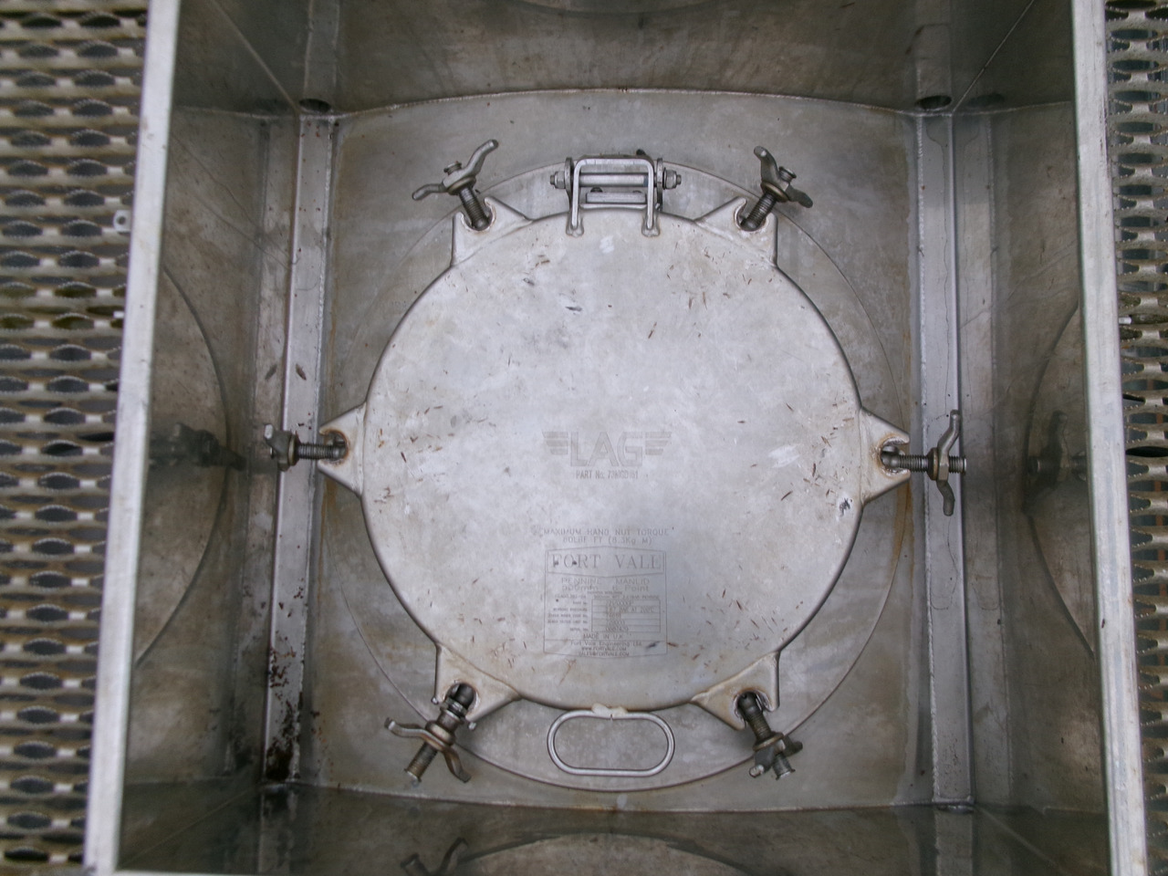 Semirremolque cisterna para transporte de substancias químicas L.A.G. Chemical tank inox L4BH 30 m3 / 1 comp + pump: foto 22