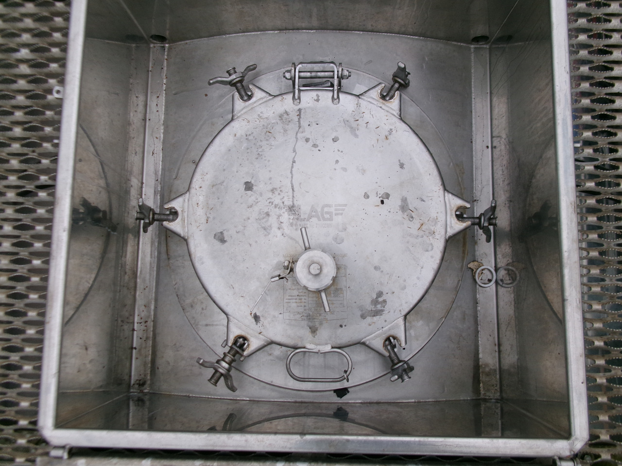 Semirremolque cisterna para transporte de substancias químicas L.A.G. Chemical tank inox L4BH 30 m3 / 1 comp + pump: foto 19