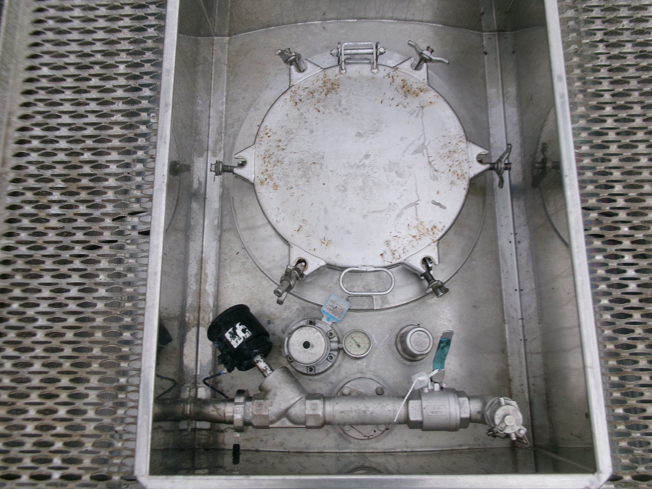 Semirremolque cisterna para transporte de substancias químicas L.A.G. Chemical tank inox L4BH 30 m3 / 1 comp + pump: foto 16